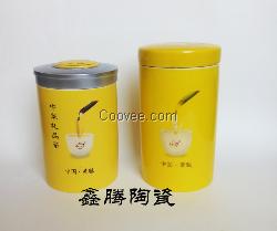 供应陶瓷罐子 规格陶瓷茶叶罐 批发价