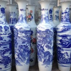 青花瓷大花瓶 景德镇陶瓷花瓶厂家