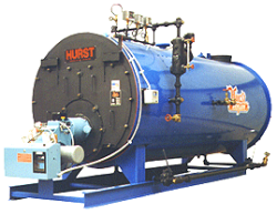 供應美國赫斯特2噸城市煤氣蒸汽鍋爐(燃氣鍋爐)