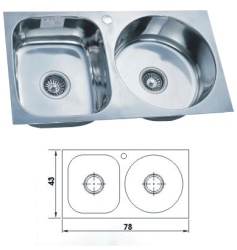波斯寶水槽系列/不銹鋼雙水槽