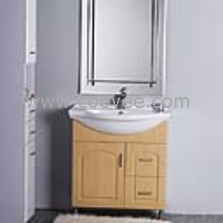 供应木纹PVC bathroom cabinet vanity浴室柜