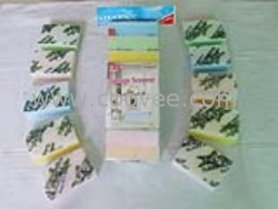 供應印花海綿百潔布