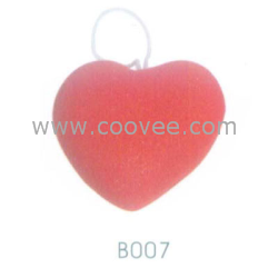 供應平面立體動物水果洗刷浴棉