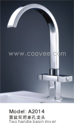 臉盆水龍頭/雙把混合臉盆龍頭