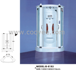 供應(yīng)蒸汽淋浴房 蒸汽房 整體淋浴房