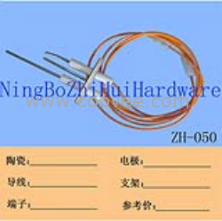 供应ZH系列点火电极、点火针、点火头、点火棒、点火碍子、感应棒、红外线点火针、电极棒组合、热电偶、