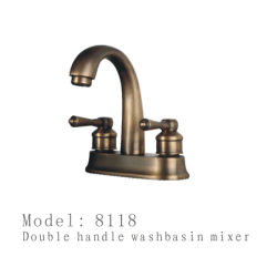 臉盆水龍頭/雙把混合臉盆龍頭