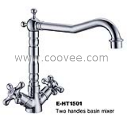 臉盆水龍頭/雙把混合臉盆龍頭
