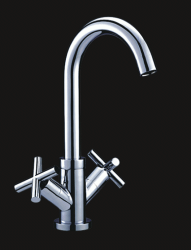 臉盆水龍頭/雙把混合臉盆龍頭