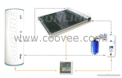 供应豪华别墅太阳能热水器工程
