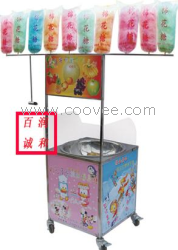 供應B2玲瓏型不銹鋼拉絲棉糖機 （銅盤）