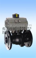 供應意大利AT/AIRTORQUE氣動碳鋼法蘭球閥