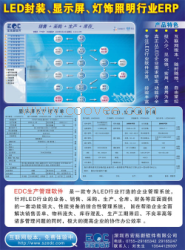 供应LED行业ERP生产管理软件