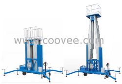 供應(yīng)上海自行走四立柱鋁合金升降機(jī)