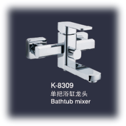 浴缸水龍頭/單把浴缸水龍頭