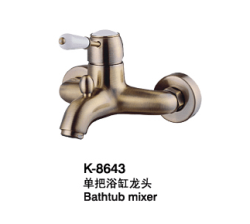 浴缸水龍頭/單把浴缸水龍頭