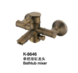 浴缸水龍頭/單把浴缸水龍頭