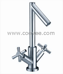 臉盆水龍頭/雙把混合臉盆龍頭