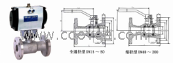 供应一体式气动高温球阀