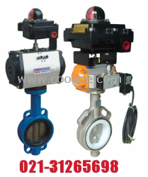 供應氣動對夾蝶閥