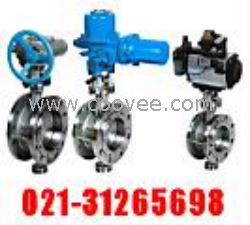 供應法蘭硬密封蝶閥