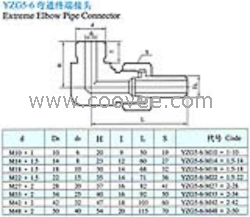 供应YZG5-6焊接式弯通终端接头