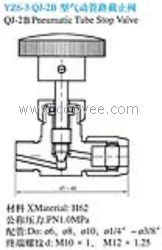 供應(yīng)QJ-2B型氣動(dòng)管路截止閥