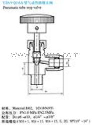 供應(yīng)QJ-6A型氣動(dòng)管路截止閥