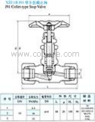 供应YZJ-1B J91型卡套截止阀