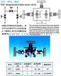 供应YSF一体化三阀组