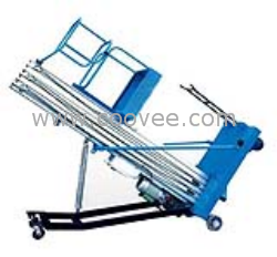 供應青島可斜置單立柱鋁合金升降機