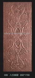 供應鋁雕門板（035）