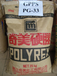 供应GPPS台湾奇美PG-33，PG-22塑胶原料