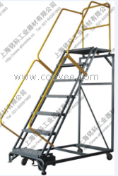 低价供应广州外贸登高车，pickingcart,高架梯，登高取货车