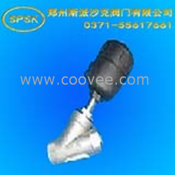 供應氣動角座閥》鄭州斯派莎克閥門『型號、結構、尺寸、標準』