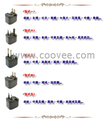 供应迷你全球通转换插座