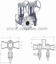 供应单冲洗旋塞阀》昆明盖米阀门--型号、结构、尺寸阀标准