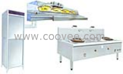 哈爾濱聯合不銹鋼廚具廠賓館酒店設備，廚房爐灶，不銹鋼制品，排煙管道