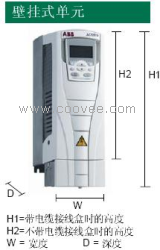 供应ABB变频器ACS510产品选型ACS510-01-03A3-4