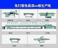 河北大板免打磨uv生产工艺/生产技术uv淋涂机