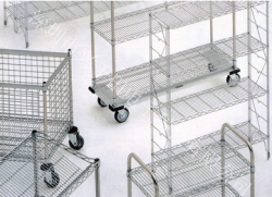 供应 线网货架车、周转车wire meshed shelf cart