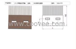 供应900塑料网带链