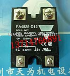 供应RA4825-D12，RJ1A60D30U固态继电器