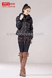 供應時尚新款棉衣勁爆登場，伊芙嘉品牌折扣女裝