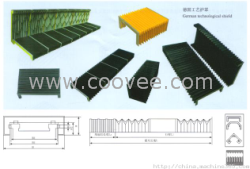 供应龙门移动式数控钻铣床专用柔性风琴式防护罩，皮老虎防护罩，四角罩，机床附件