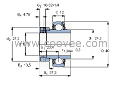 供应YET204-012  SKF轴承 轴承 SKF轴承