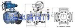 固定式三通球阀 电建阀门