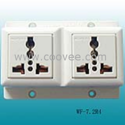 供應(yīng)兩位萬(wàn)用插座（外露式）