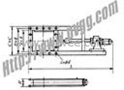 供應電動推桿平板閘閥