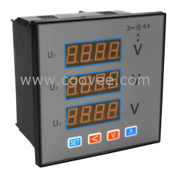 供應PZ194U-2S4三相電壓數顯儀表
